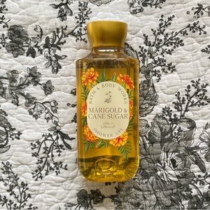 bath & body works marigold cane sugar shower gel — 10 fl oz • 295 ml